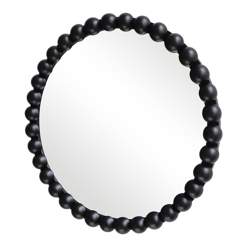 Καθρέπτης Specio Ξύλο σε Μαύρη Απόχρωση Φ60x4.5