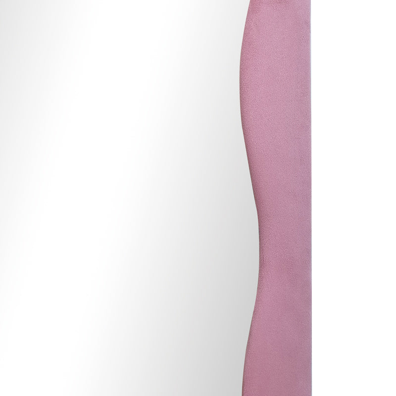 Καθρέπτης Δαπέδου Lezour Βελούδο σε Σάπιο Μήλο Απόχρωση 50x5x170