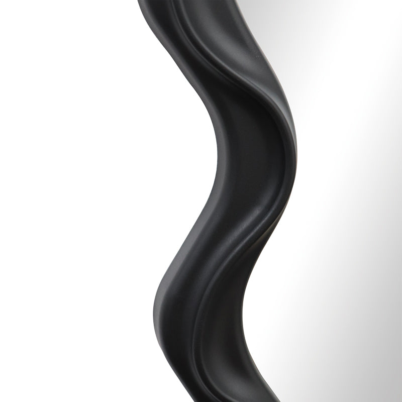 Καθρέπτης Liquid PP σε Μαύρη Απόχρωση 26x2.7x39