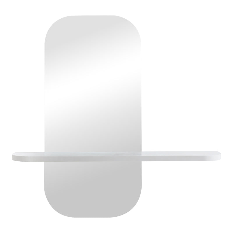 Mirror Lunaria White MDF 60x11.5x60