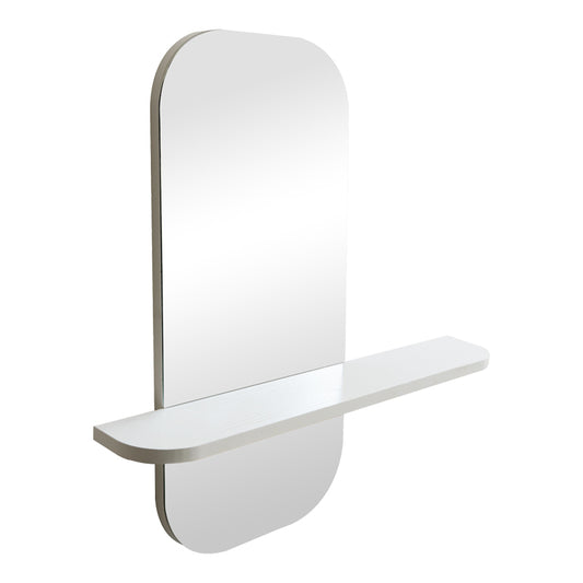 Καθρέπτης Lunaria Λευκό MDF 60x11.5x60
