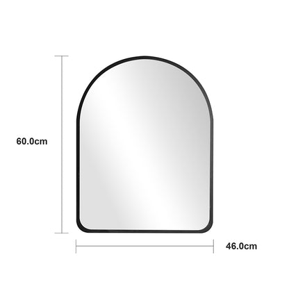 Καθρέπτης Selene Μαύρο MDF 46x1.2x60