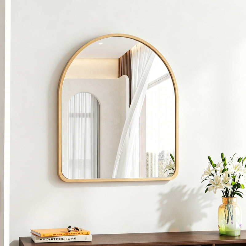Καθρέπτης Selene MDF σε Φυσική Απόχρωση 46x1.2x60
