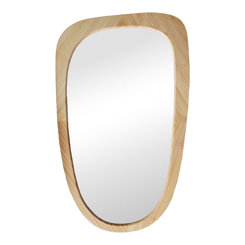 Mirror Phaedra MDF in Natural Shade 74x2,5x120