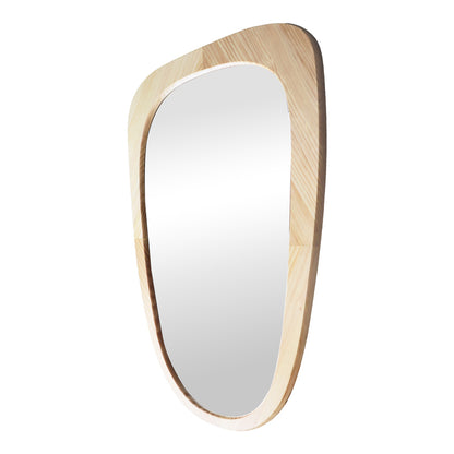 Mirror Phaedra MDF in Natural Shade 74x2,5x120