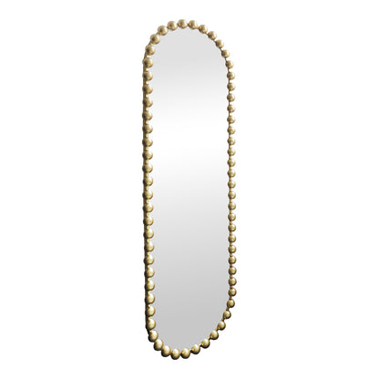 Mirror Myrtus Gold Metal 40x2.5x160
