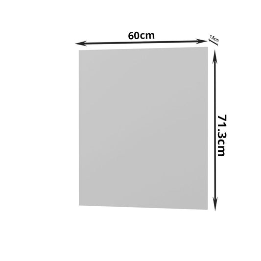 Πρόσοψη Πλυντηρίου Modest Γκρι 60x1.6x71.3