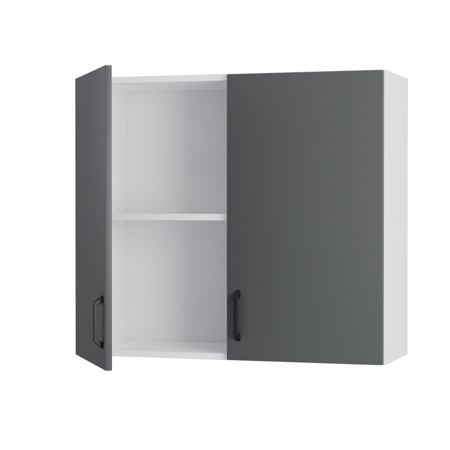 Modest Πάνω Ντουλάπι Ανθρακί 80x30x72