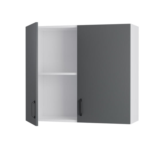 Modest Πάνω Ντουλάπι Ανθρακί 80x30x72