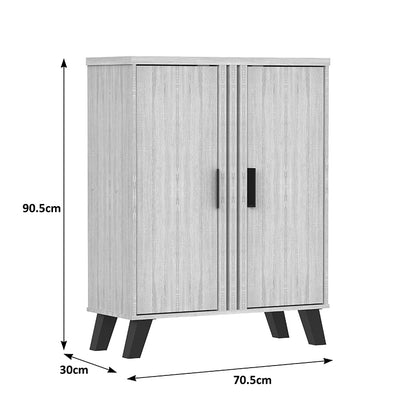 Παπουτσοθήκη-Ντουλάπι Shoby Sonoma 70.5x30x91