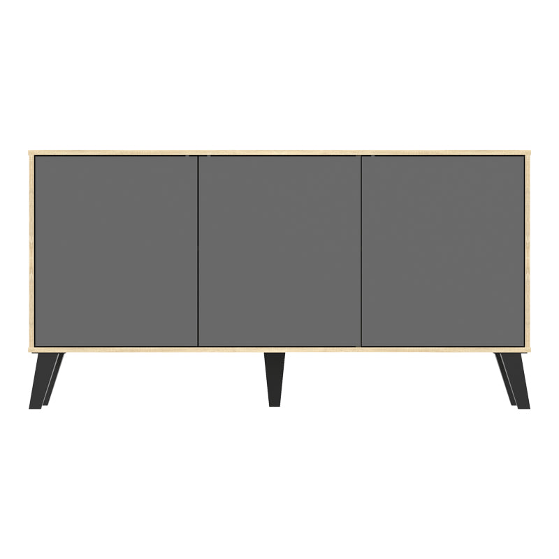 Μπουφές Billie Sonoma-Ανθρακί 149x40x77