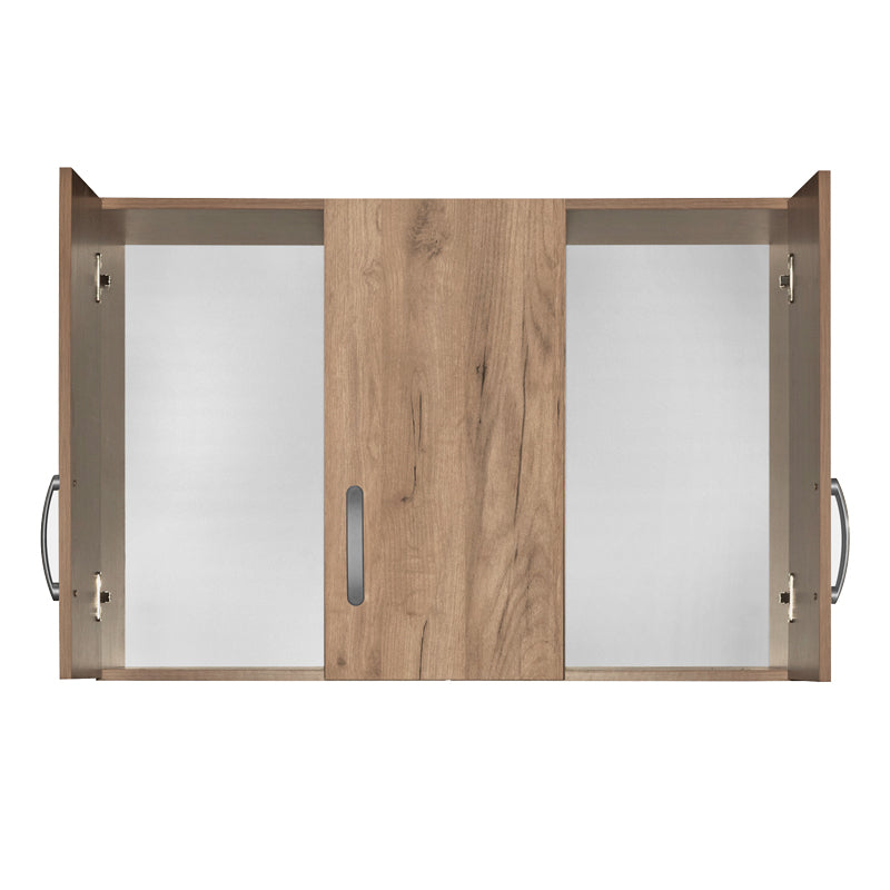Πατάρι Ντουλάπας Zelia Τρίφυλλο Oak 90x42x60