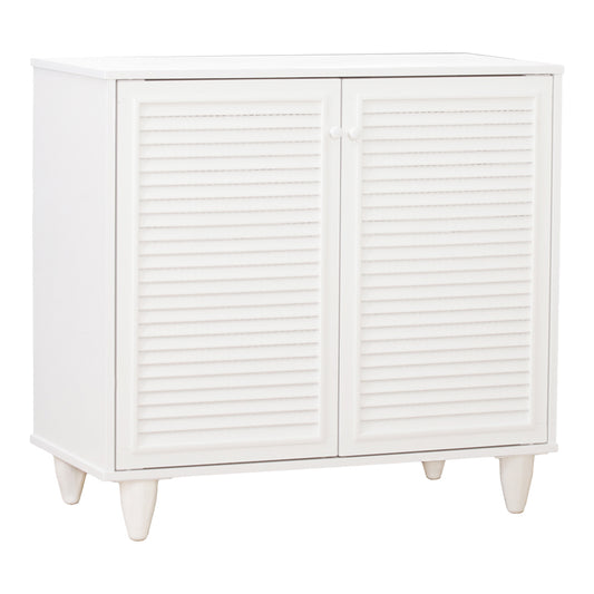 Παπουτσοθήκη-Ντουλάπι Ronan σε Λευκή Απόχρωση 70.5x35x66