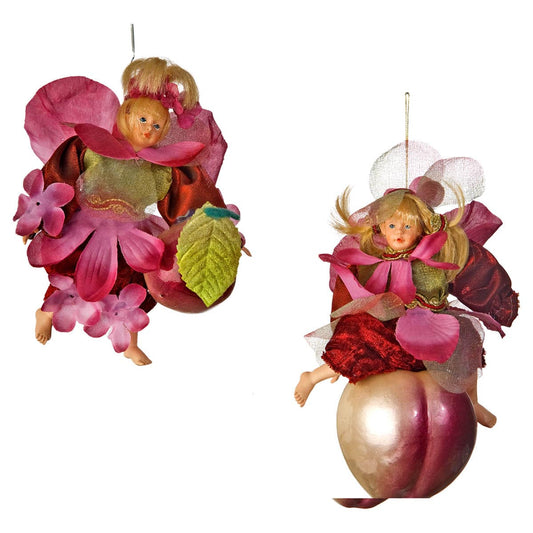 Νεραιδάκι Κεραμικό με Φρούτα S/3 16εκ