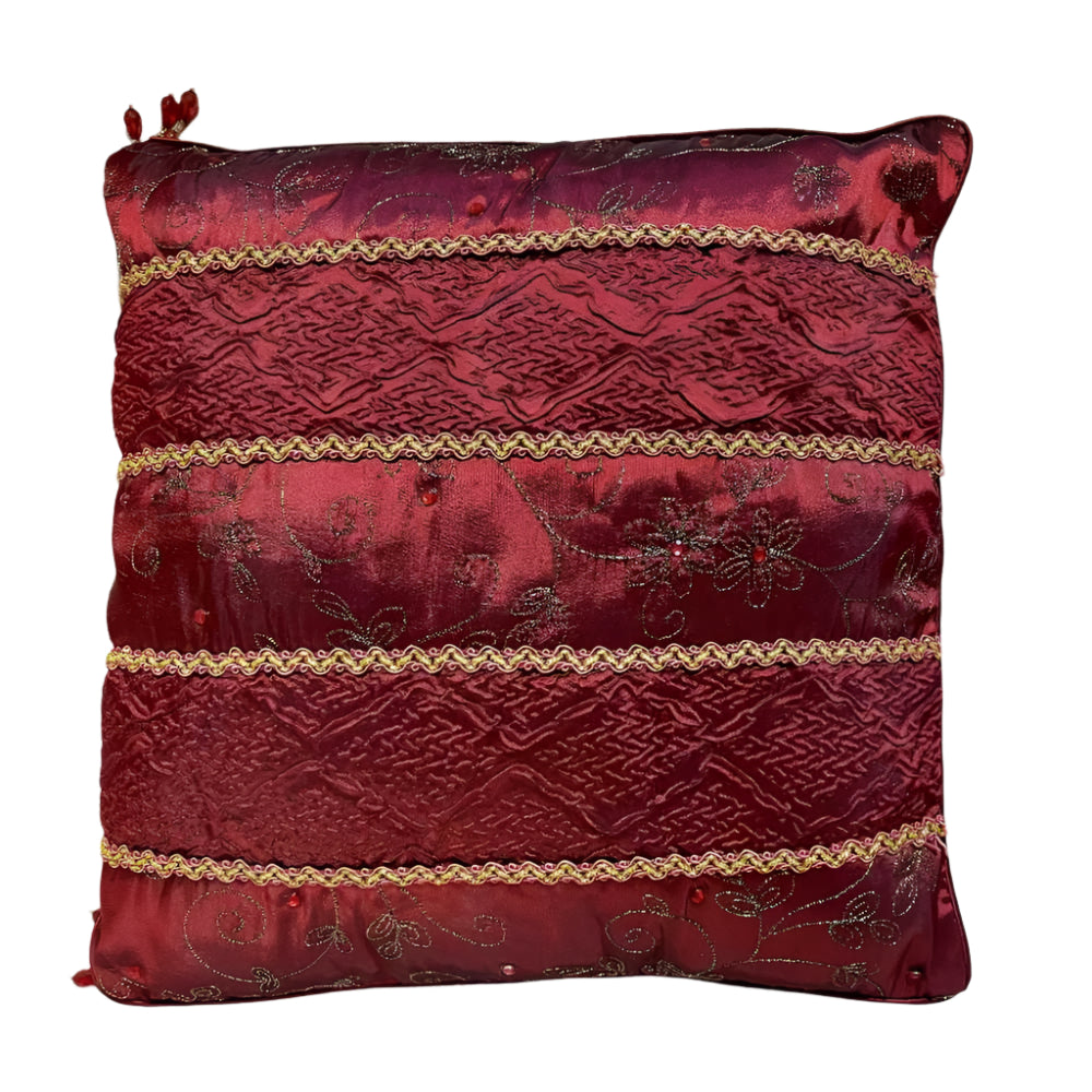 Μαξιλάρι Μπορντώ 30x40εκ