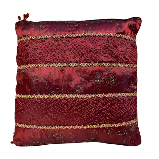 Μαξιλάρι Μπορντώ 30x40εκ