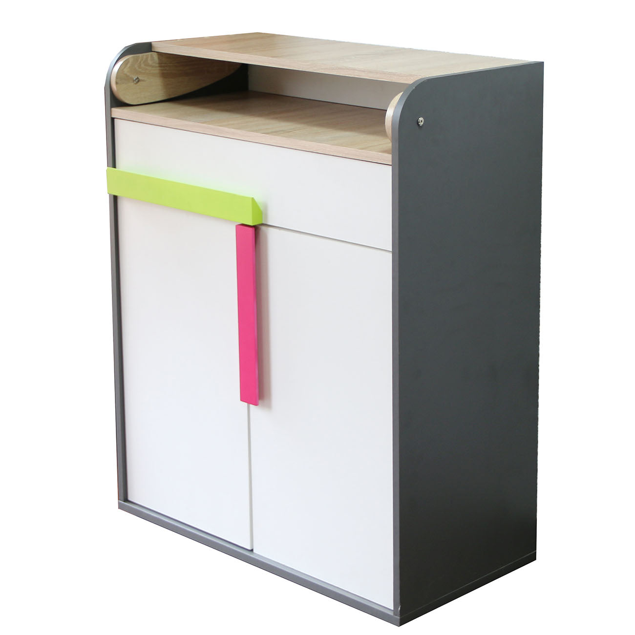 Αλλαξιέρα Μωρού Alex Γραφίτης-Σονόμα-Λευκό 84x37x94