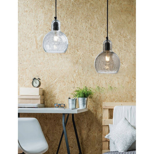 Φωτιστικό Μονόφωτο Γυαλί Διάφανο E27 Φ20