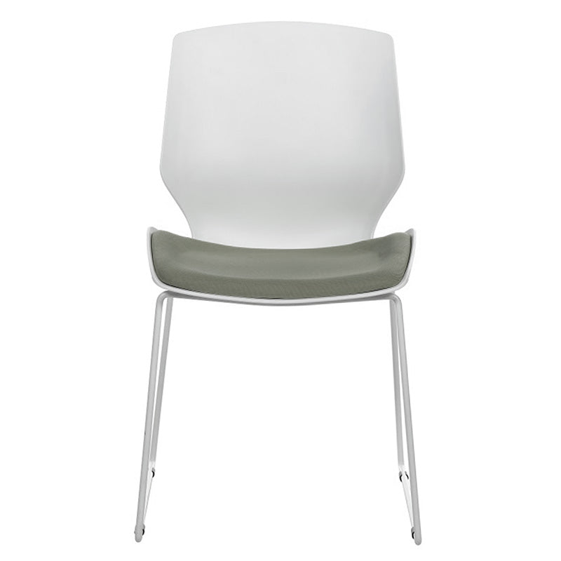 Καρέκλα Γραφείου Επισκέπτη Genuine PP Λευκό-Γκρι