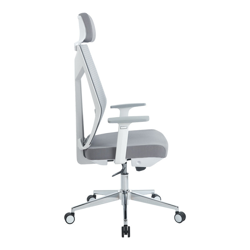 Καρέκλα Γραφείου Διευθυντή Commend Mesh Γκρι Ύφασμα