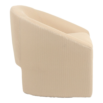 Πολυθρόνα Mordak Μπεζ Ύφασμα 82x72x74