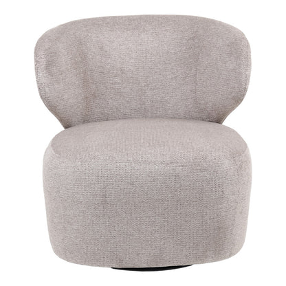 Πολυθρόνα Marelia Περιστρεφόμενη Λαδί Ύφασμα 73x76x76