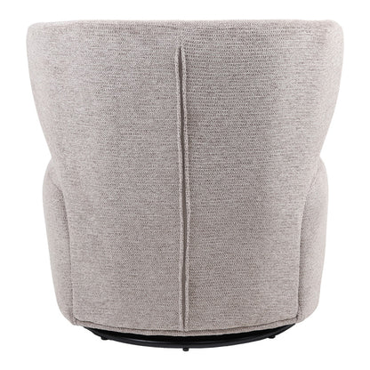 Πολυθρόνα Marelia Περιστρεφόμενη Λαδί Ύφασμα 73x76x76