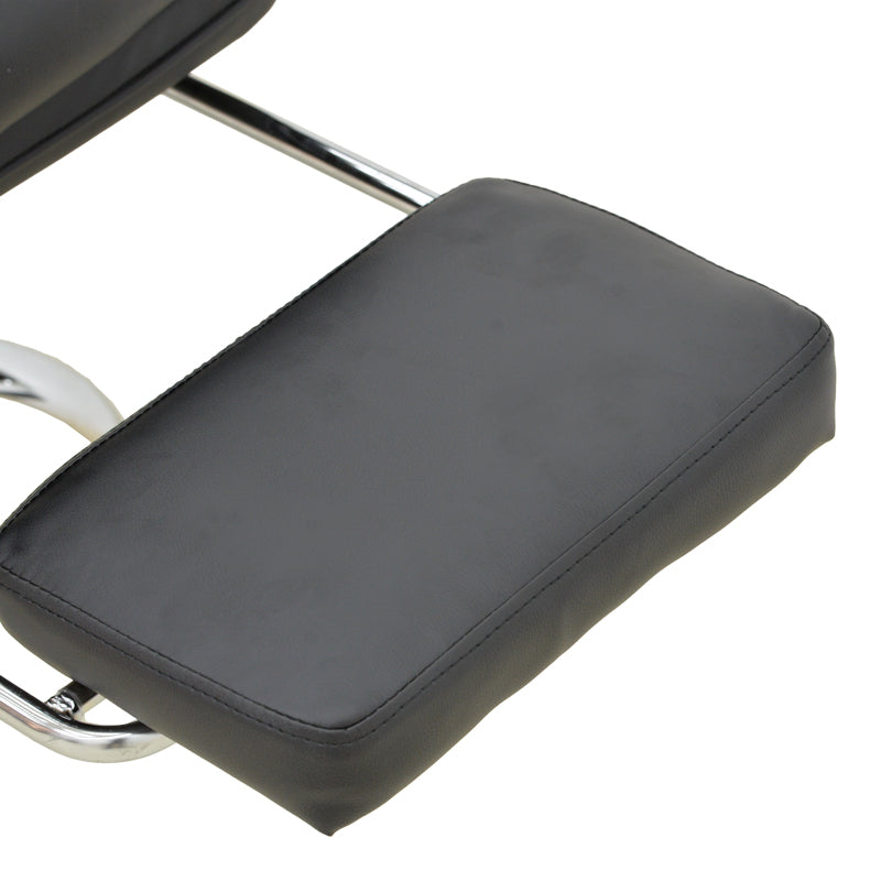 Καρέκλα Γραφείου Διευθυντή με Υποπόδιο Zanci PU Μαύρο 70x66x112-120