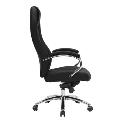 Ionia Black PU Executive Office Chair 67x49.5x115-123