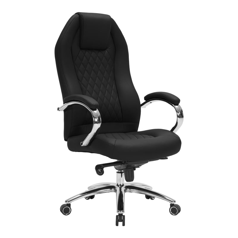 Ionia Black PU Executive Office Chair 67x49.5x115-123