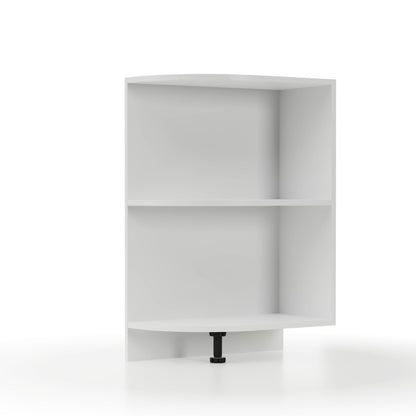 Modest Κάτω Γωνιακό Ντουλάπι Λευκό 28x55x82
