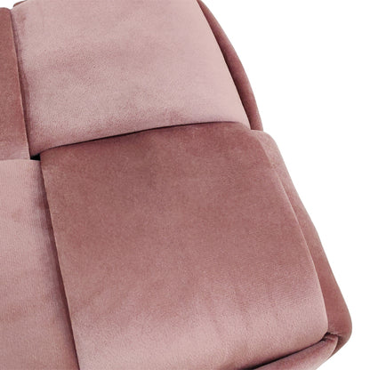 Σκαμπό Jisko Σάπιο Μήλο Βελούδο 38x38x40