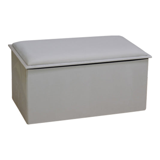 Σκαμπό-Μπαούλο Koper Βελούδο σε Μπεζ Απόχρωση 76x38x38