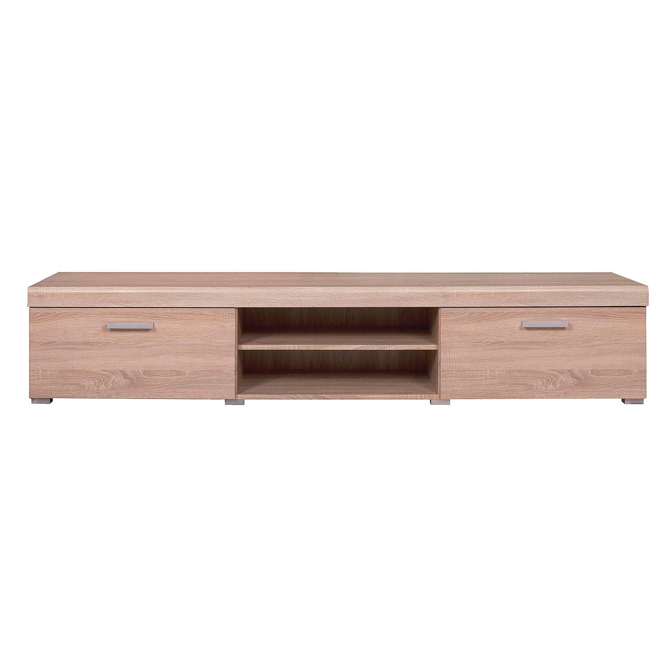 Έπιπλο TV Damis 200x45x39 με MDF Διακόσμηση Sonoma