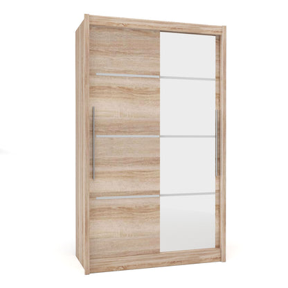 Ντουλάπα Δίφυλλη Ilona Sonoma 130x61x215 MDF