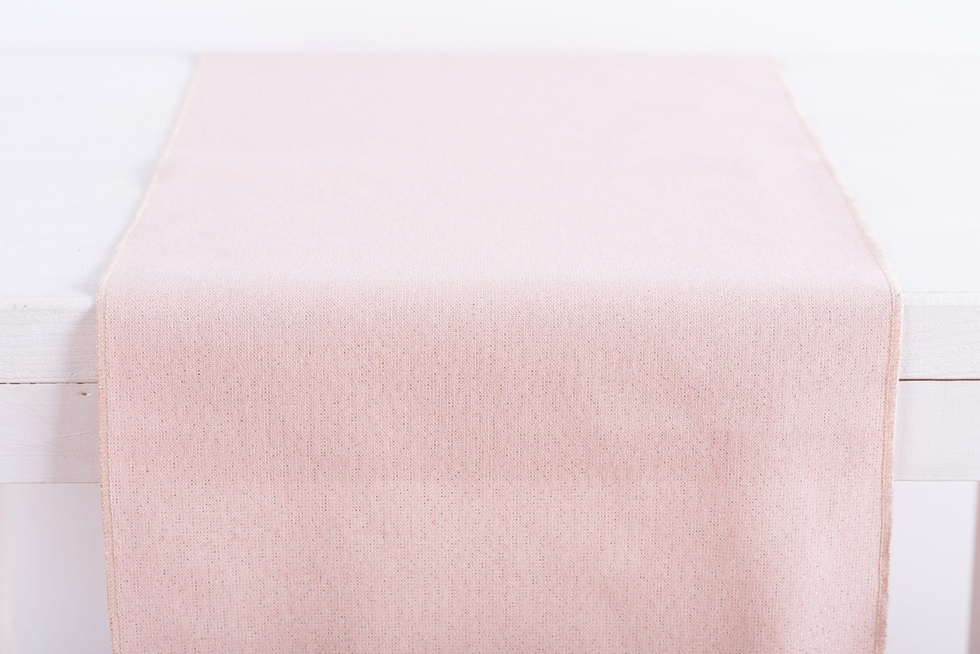 Ράννερ Ροζ Χρυσό Lurex 32x250εκ