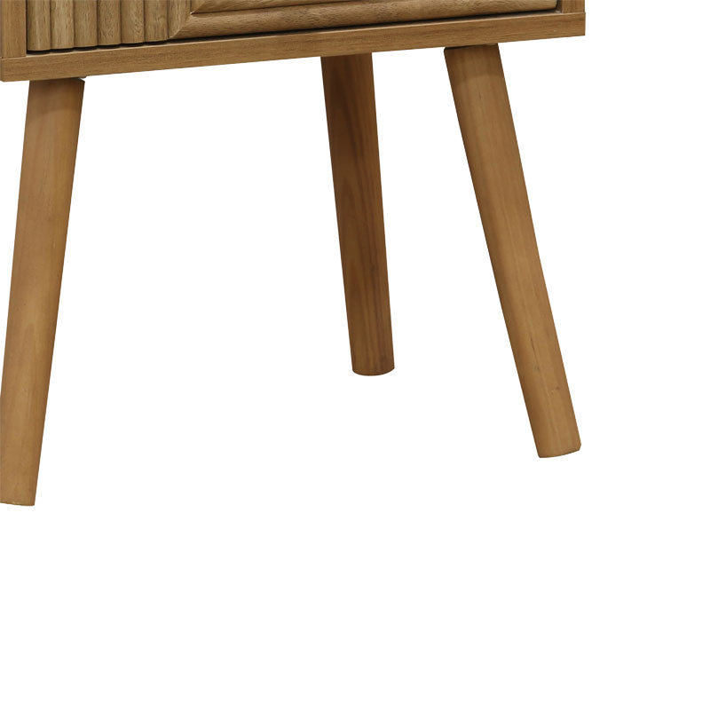 Κομοδίνο Historic με 2 Συρτάρια Φυσικό με Φυσικό Ξύλο Πεύκου Πόδια 37.5x32x54