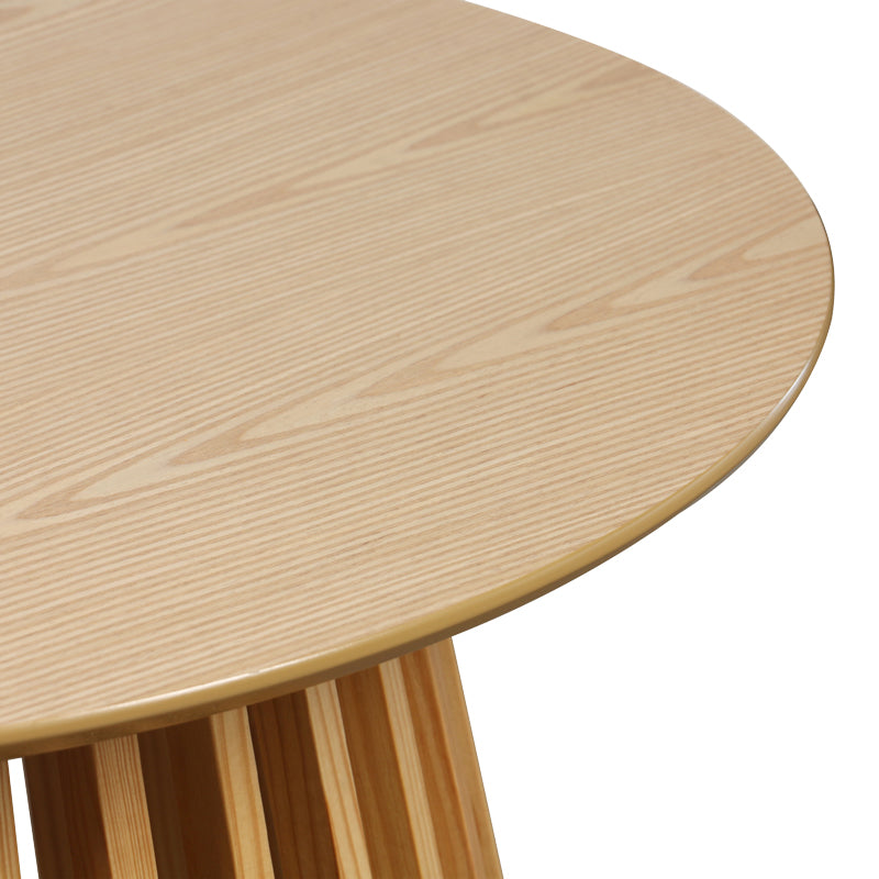 Τραπέζι Σαλονιού Domonic MDF/PW σε Φυσική Απόχρωση Φ80x45