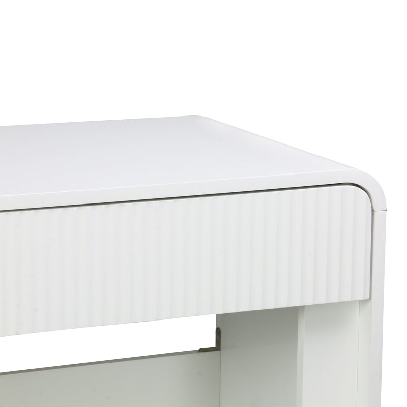 Κονσόλα Zeplen Λευκό MDF 110x38x75