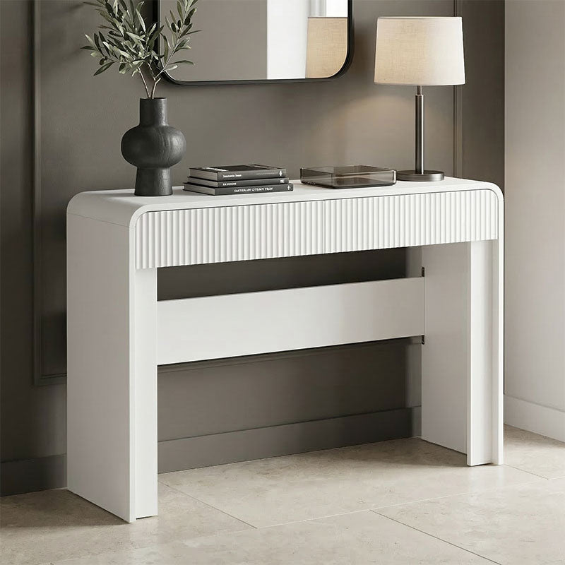 Κονσόλα Zeplen Λευκό MDF 110x38x75