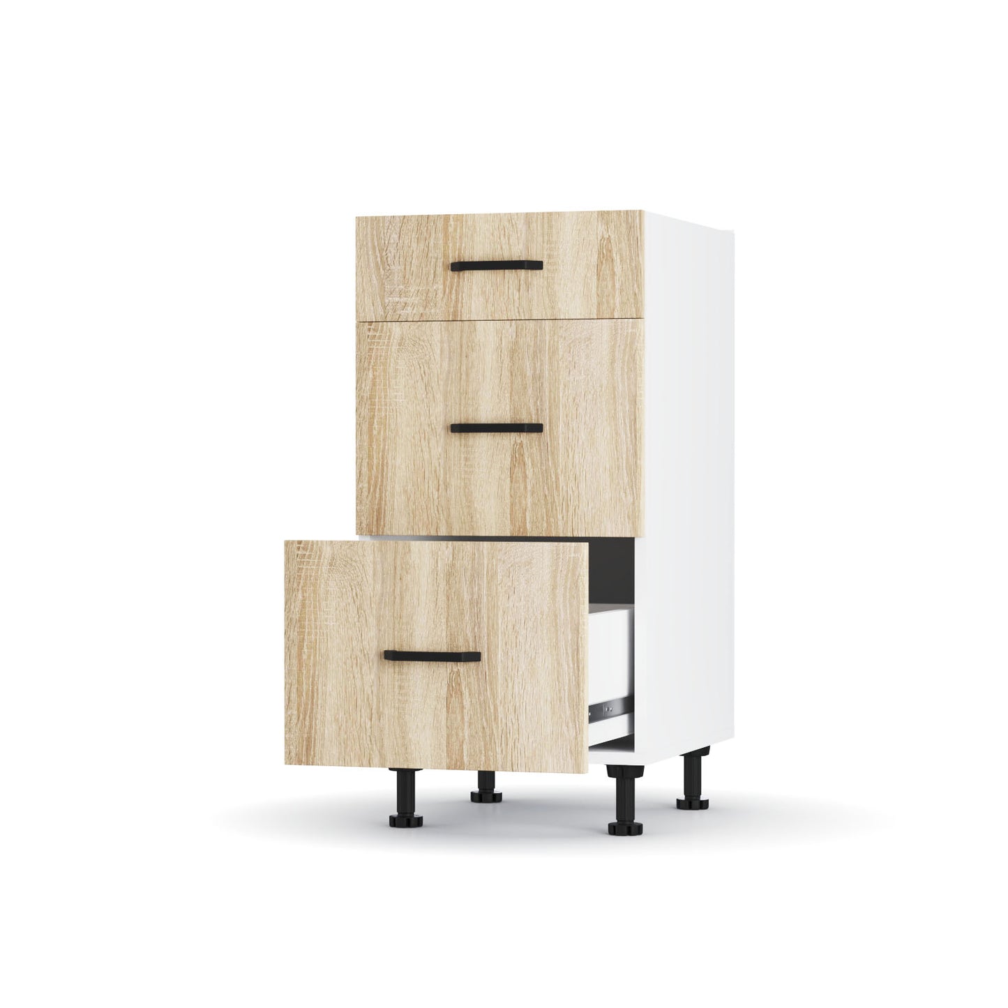 Modest Κάτω Ντουλάπι Συρταριέρα Σονόμα 40x48x82