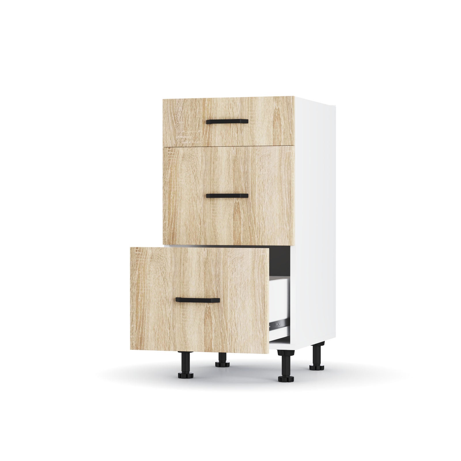 Modest Κάτω Ντουλάπι Συρταριέρα Σονόμα 40x48x82