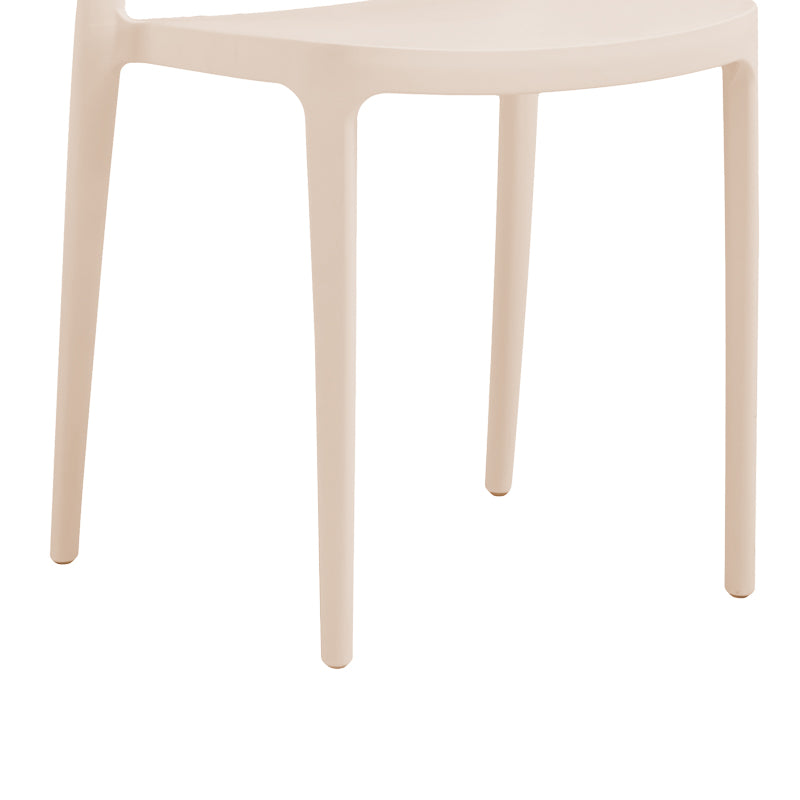 Καρέκλα Amvroan Στοιβαζόμενη με UV Protection Cappuccino PP 51x49x79.5