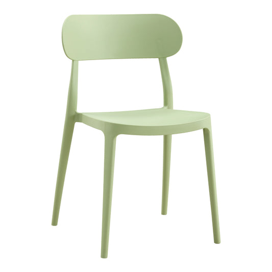 Καρέκλα Amvroan Στοιβαζόμενη με UV Protection PP Μέντα 51x49x79.5