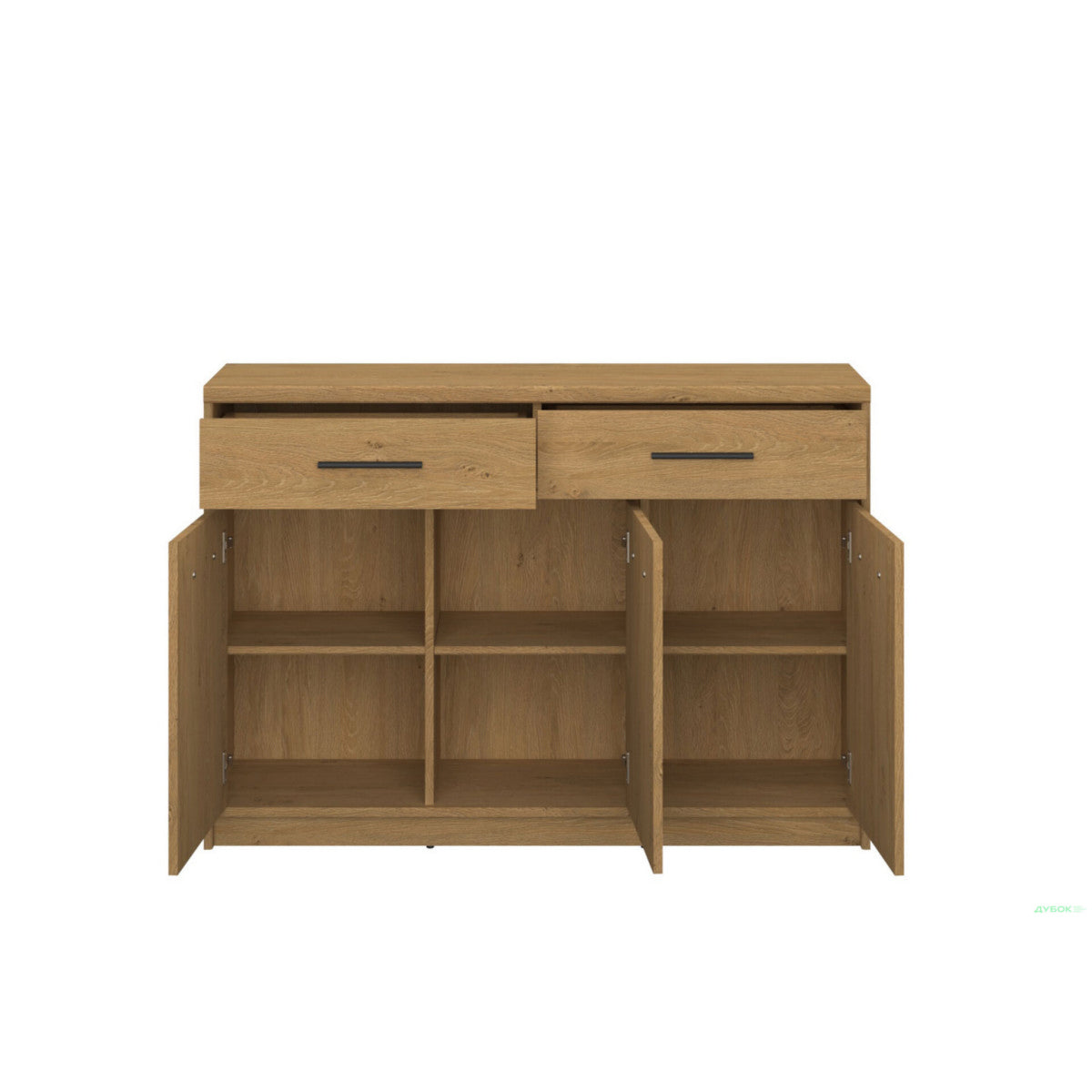 Μπουφές Pavi Βελανιδιά 124.6x33.8x47.5