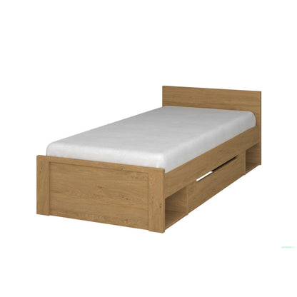 Κρεβάτι Pavi Μονό Βελανιδιά Χωρίς Πάτωμα 900x200εκ