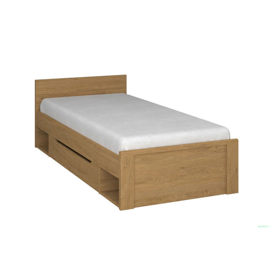 Κρεβάτι Pavi Μονό Βελανιδιά Χωρίς Πάτωμα 900x200εκ