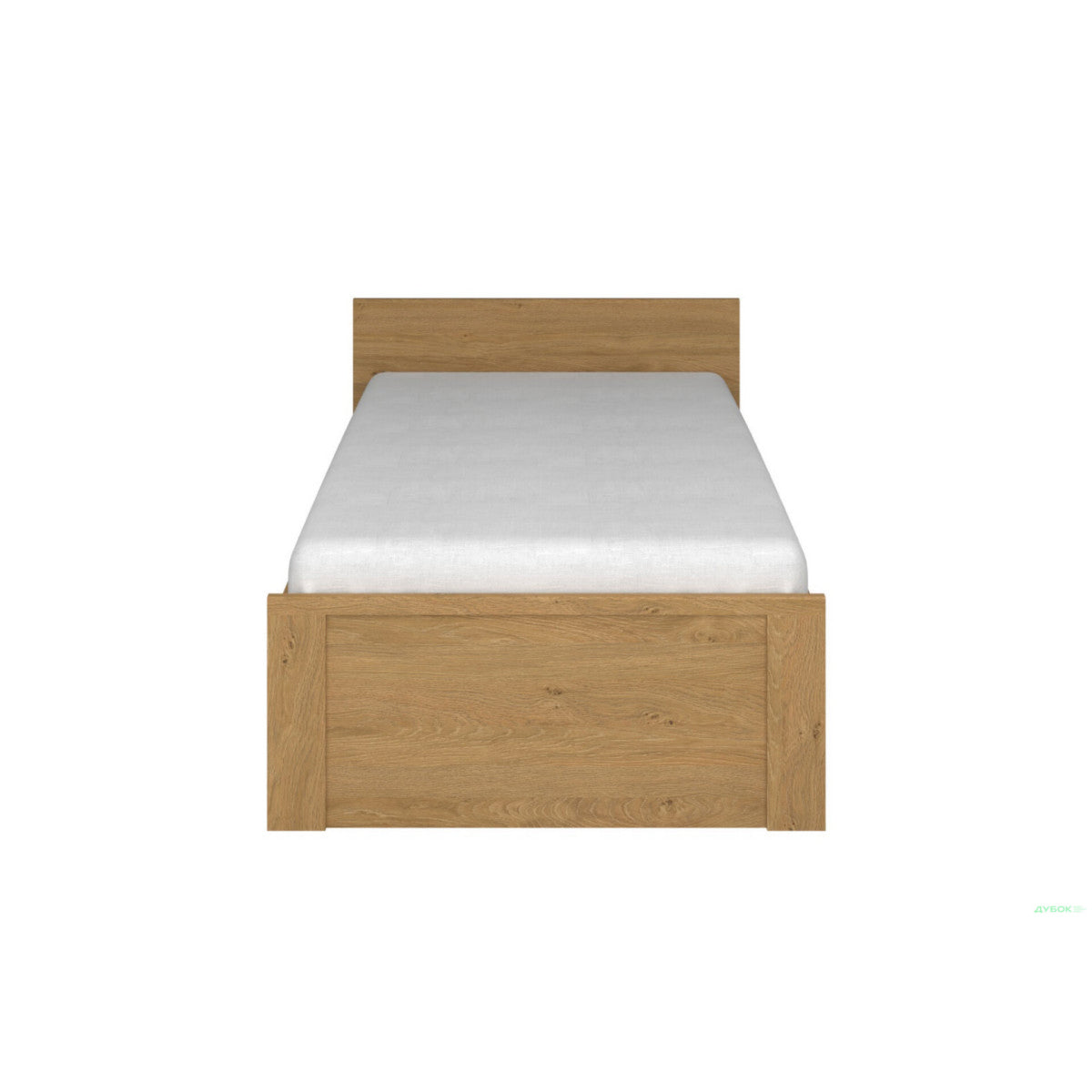 Κρεβάτι Pavi Μονό Βελανιδιά Χωρίς Πάτωμα 900x200εκ