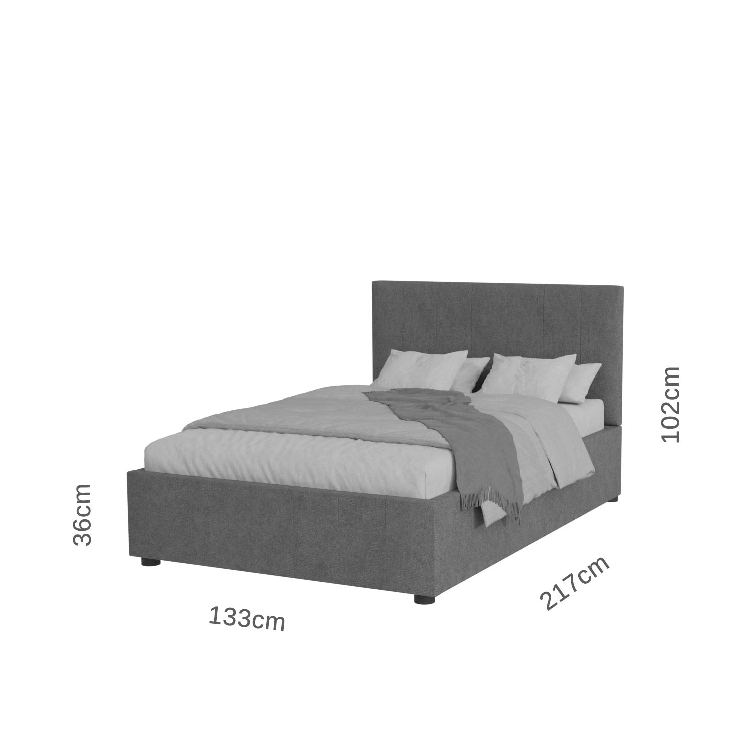 Κρεβάτι Billy Τερακότα 120x200εκ