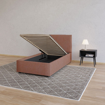 Κρεβάτι Billy Τερακότα 90x200εκ